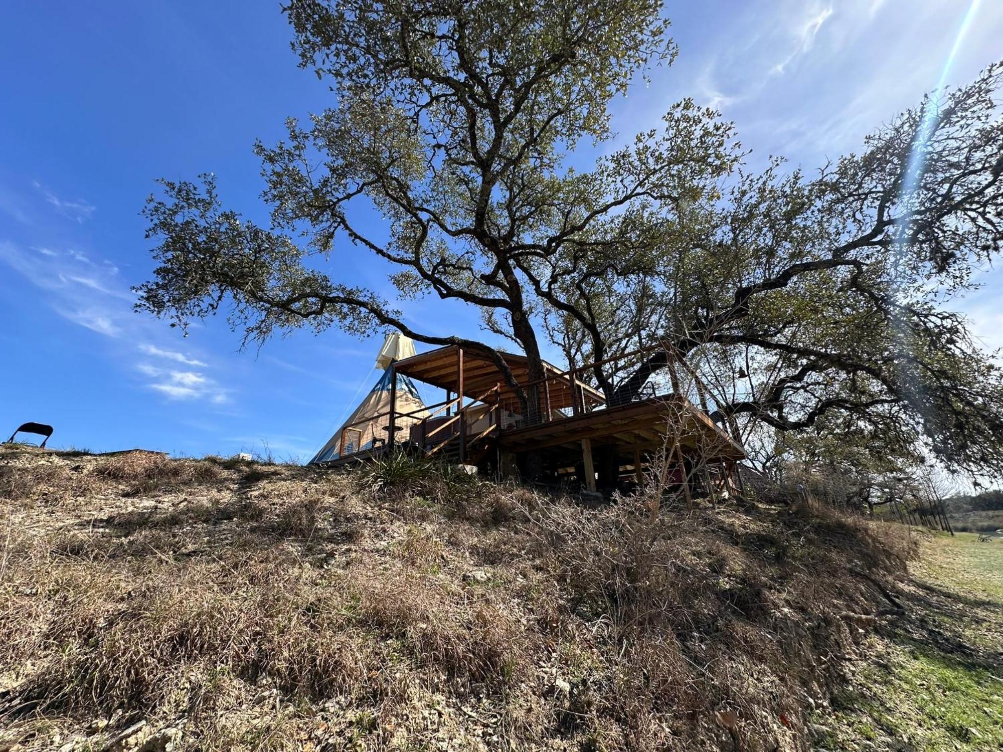 Bandera Stronghold - Cochise Tipi Экстерьер фото